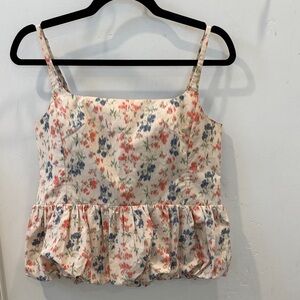 Rebecca Taylor Floral Print Women's Top